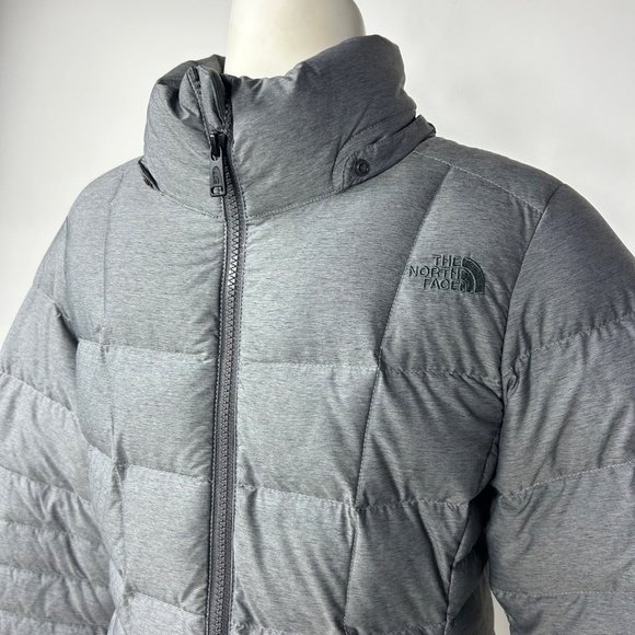 The North Face Women’s Gray Down Puffer Jacket Size XS - Picture 2 of 10